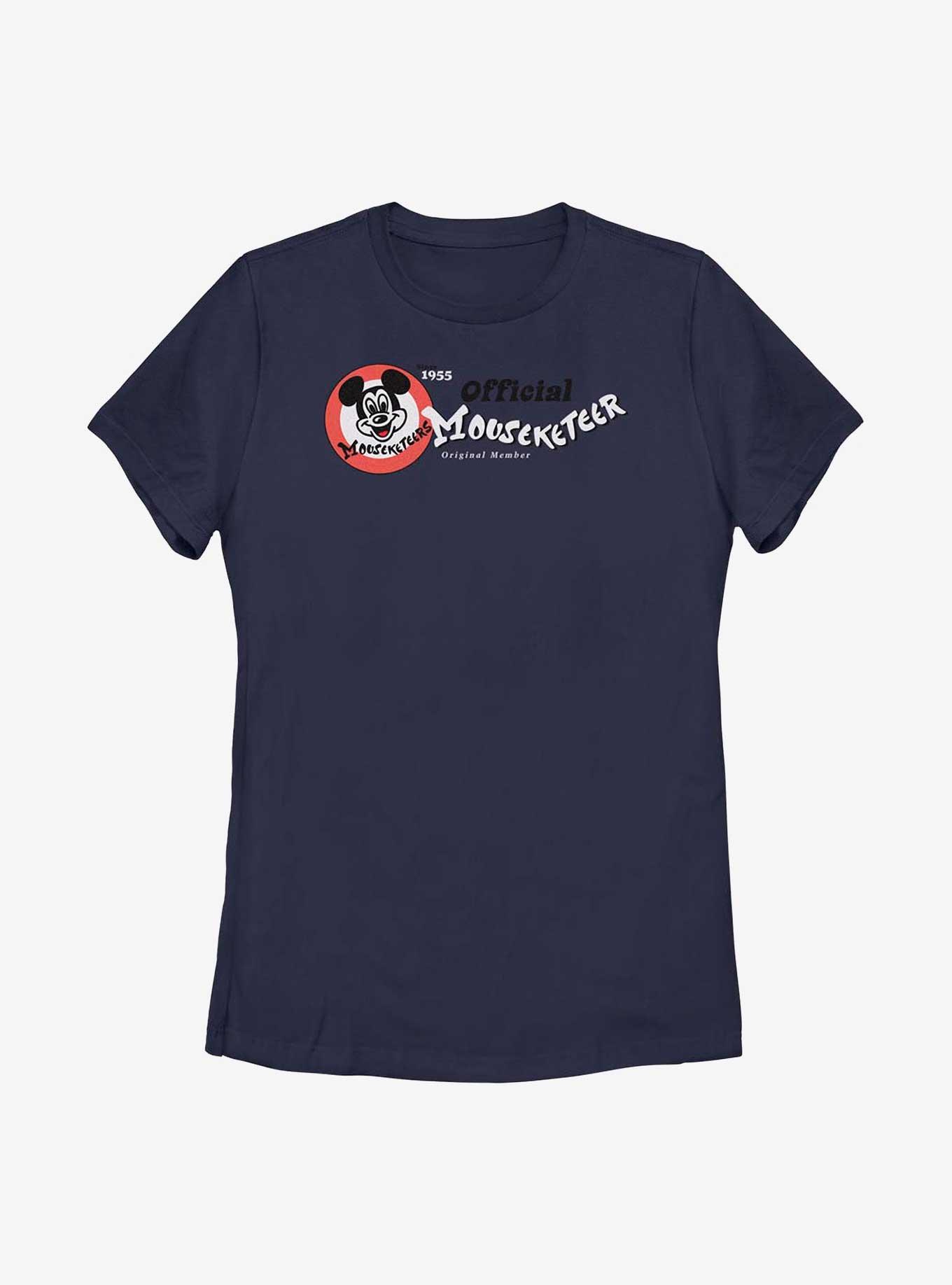 Disney100 Mickey Mouse Mouseketeer Womens T-Shirt, NAVY, hi-res