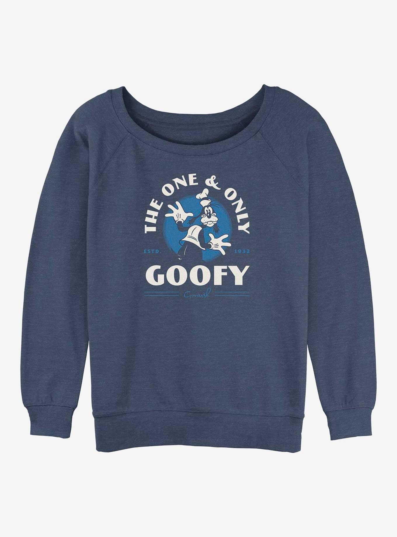 Disney100 Goofy Only Womens Slouchy Sweatshirt