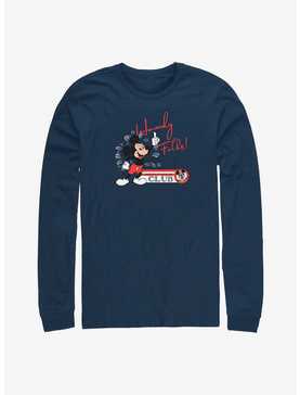 Disney100 Mickey Mouse Howdy Long-Sleeve T-Shirt, , hi-res