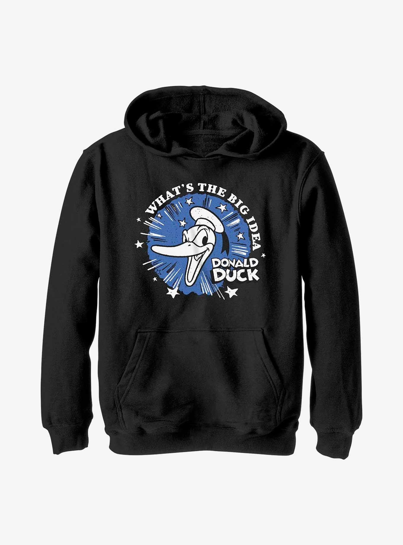 Disney100 Donald Duck Duck Star Youth Hoodie, , hi-res