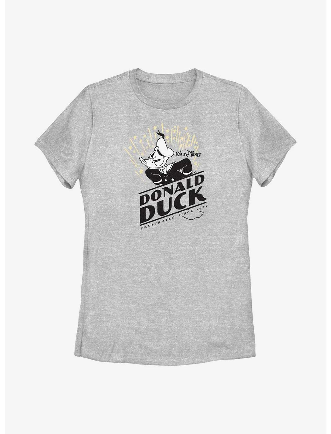 Disney100 Donald Duck Donal Duck Frustrated Womens T-Shirt, ATH HTR, hi-res