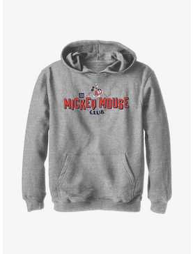 Disney100 Mickey Mouse Chest Youth Hoodie, , hi-res