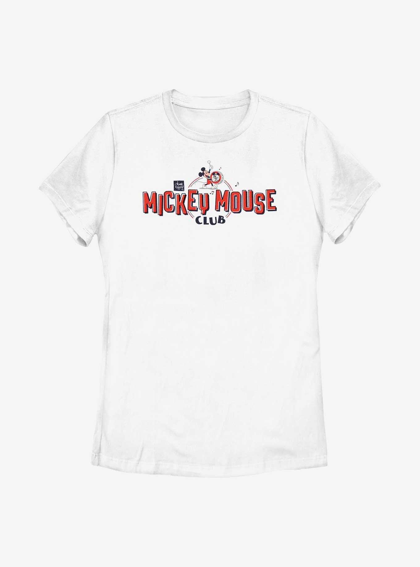 Disney100 Mickey Mouse Chest Womens T-Shirt, , hi-res