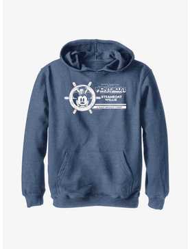 Disney100 Mickey Mouse Boat Youth Hoodie, , hi-res