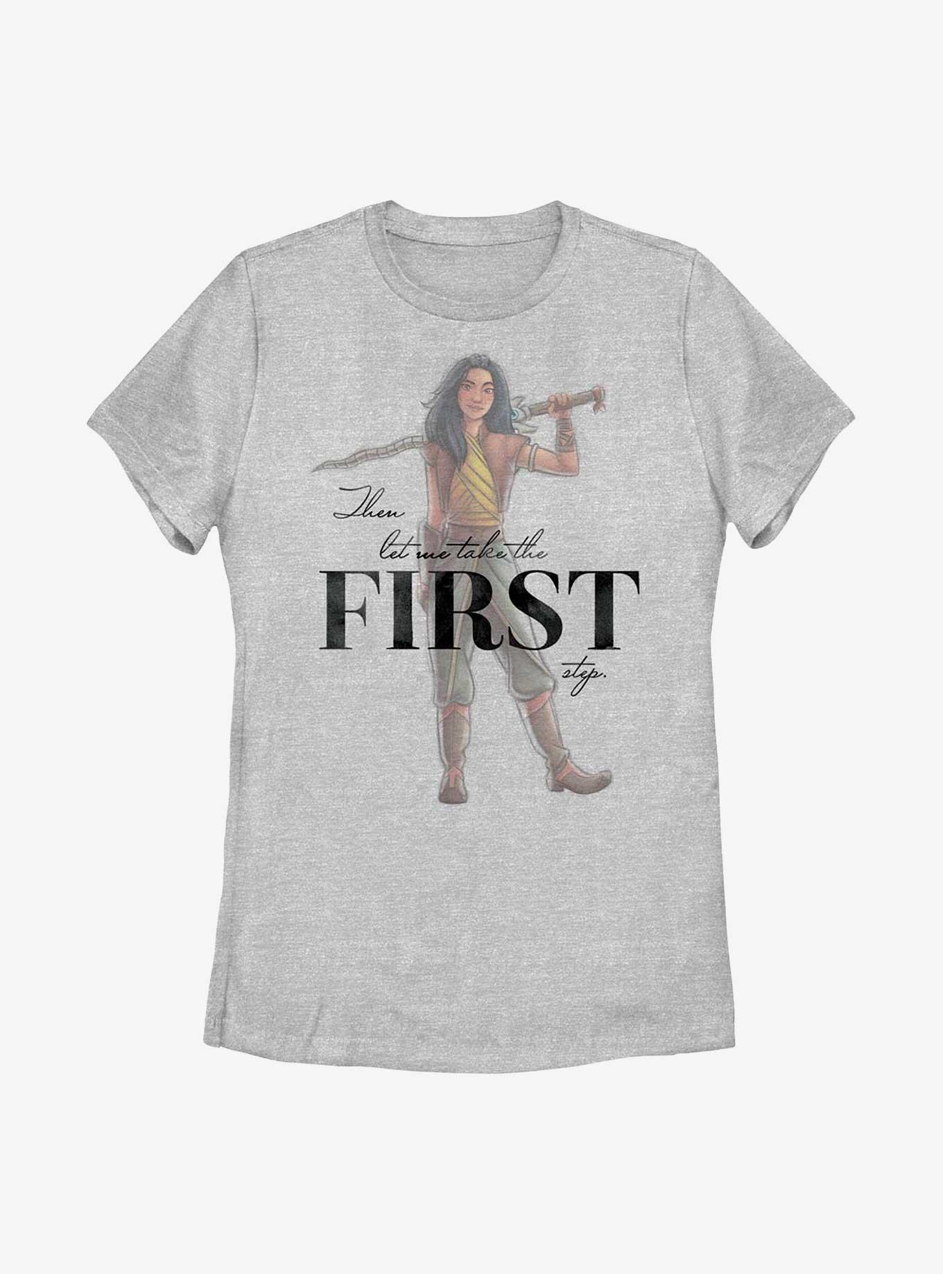 Disney100 Raya And The Last Dragon First Step Womens T-Shirt, ATH HTR, hi-res
