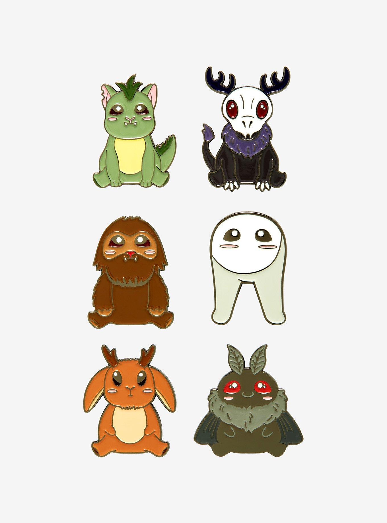 Cuddly Cryptids Blind Box Enamel Pin - BoxLunch Exclusive, , hi-res
