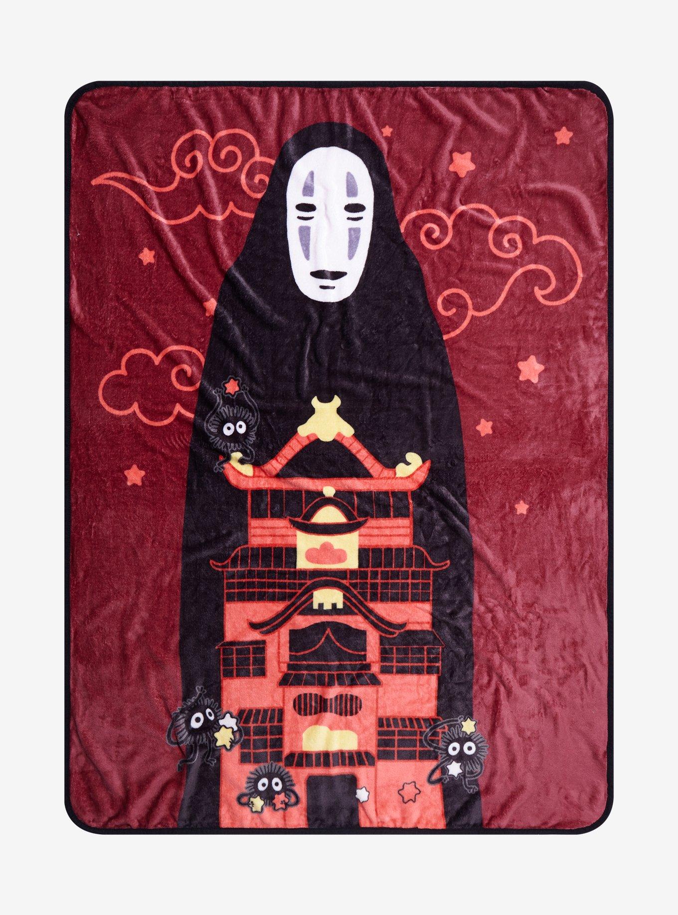 Studio Ghibli Spirited Away No-Face Bathhouse Throw Blanket, , hi-res