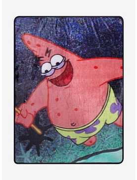 SpongeBob SquarePants Savage Patrick Throw Blanket, , hi-res