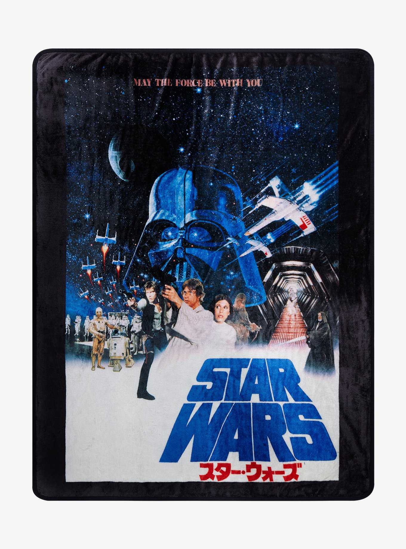 Star Wars A New Hope Poster Throw Blanket, , hi-res