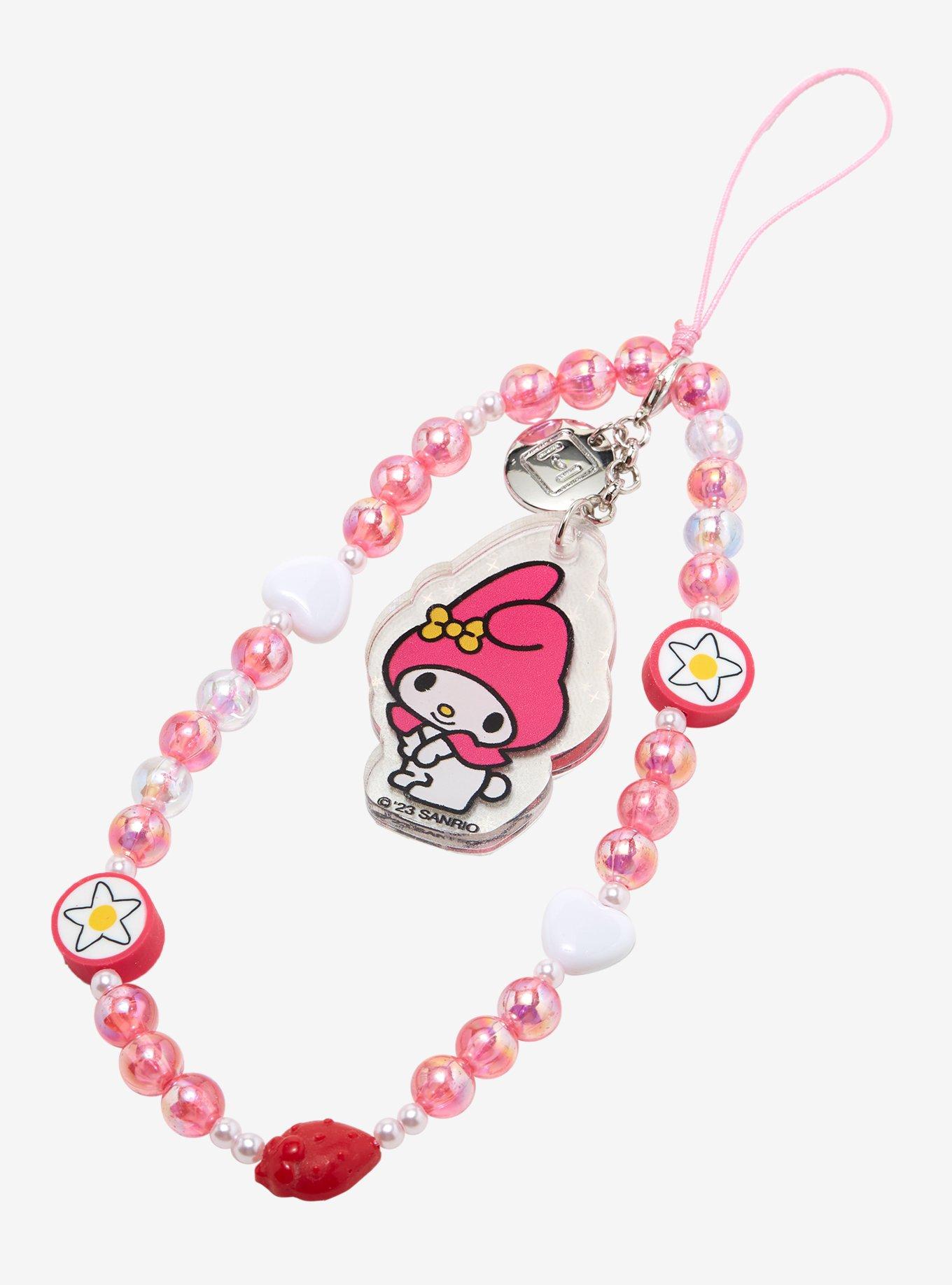 Sanrio My Melody Beaded Phone Wristlet, , hi-res