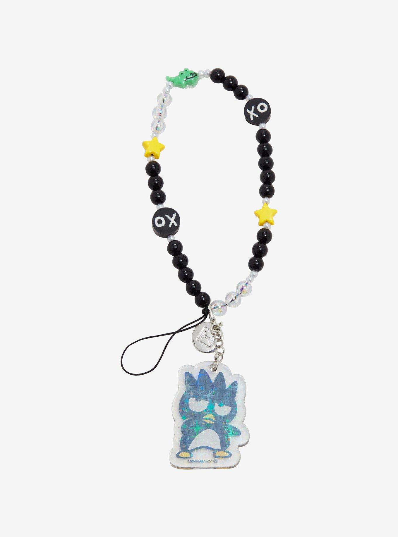 Sanrio Badtz-Maru Beaded Phone Wristlet, , hi-res