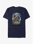 Star Wars: Visions In The Stars Poster T-Shirt, NAVY, hi-res