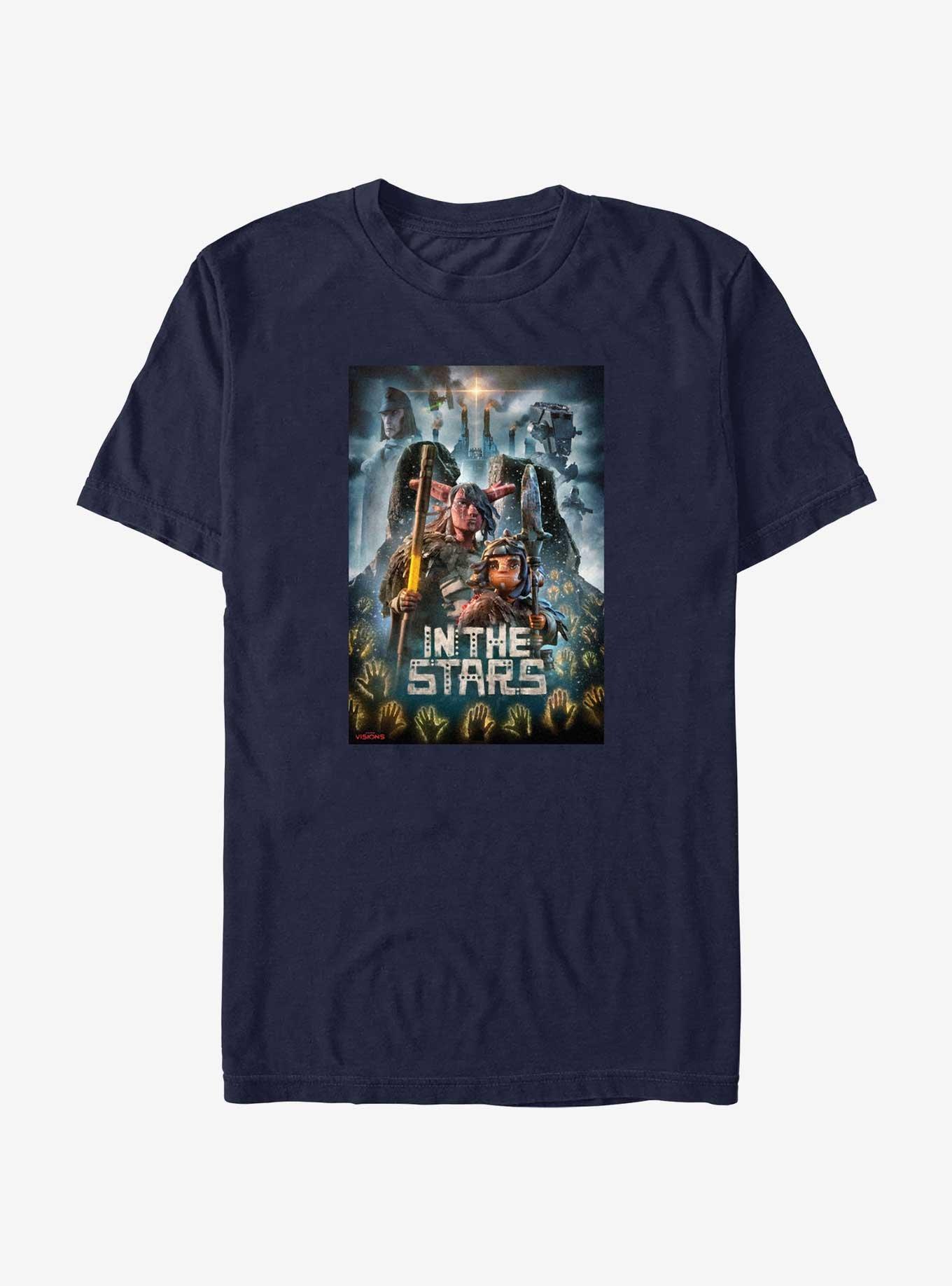 Star Wars: Visions In The Stars Poster T-Shirt, , hi-res