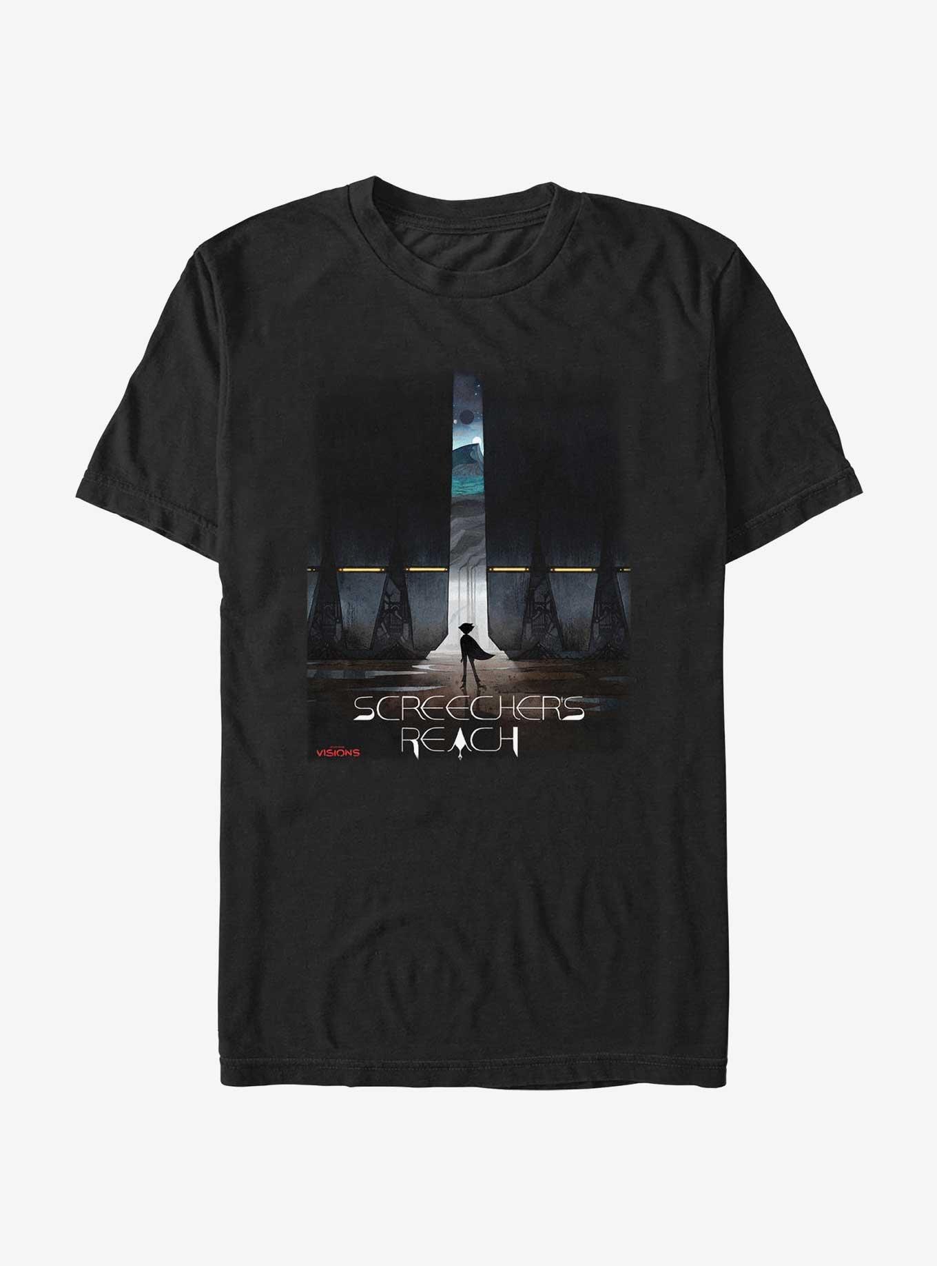 Star Wars: Visions Screecher's Reach Poster T-Shirt, , hi-res