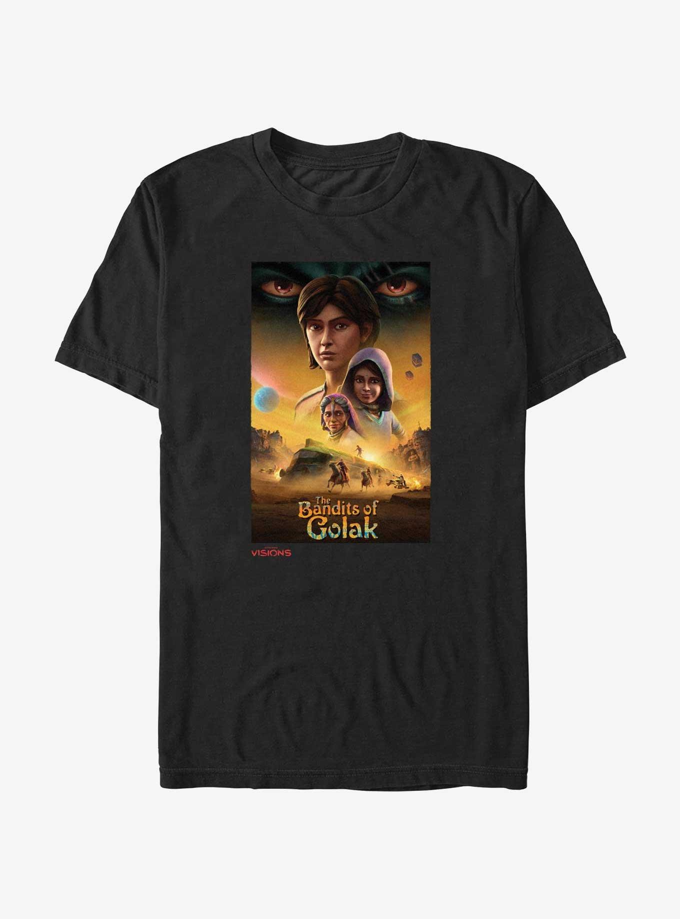 Star Wars: Visions The Bandits of Golak Poster T-Shirt, , hi-res