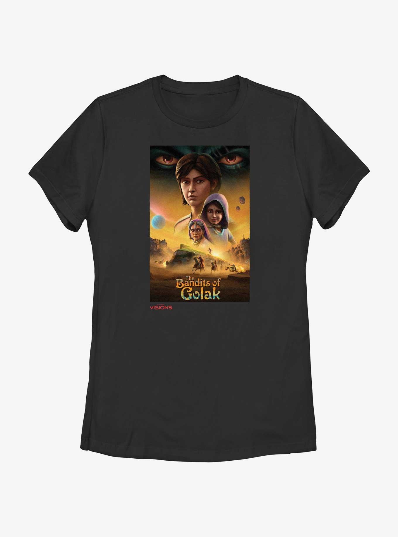 Star Wars: Visions The Bandits of Golak Poster Womens T-Shirt, , hi-res