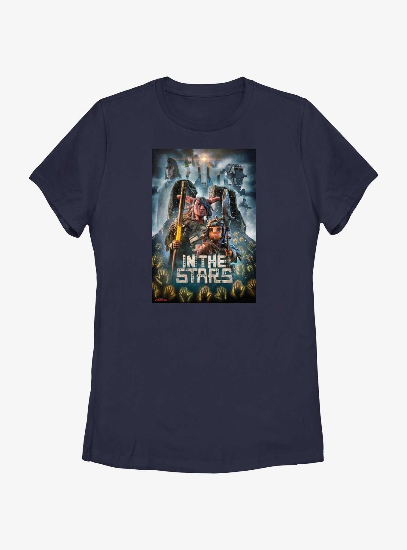 Star Wars: Visions In The Stars Poster Womens T-Shirt, , hi-res