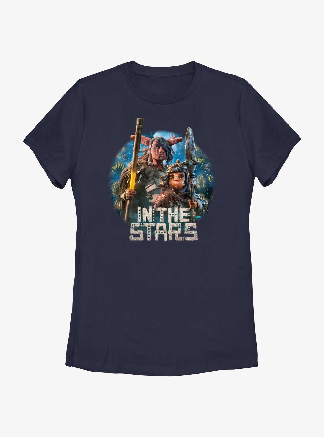 Star Wars: Visions In The Stars Womens T-Shirt, NAVY, hi-res
