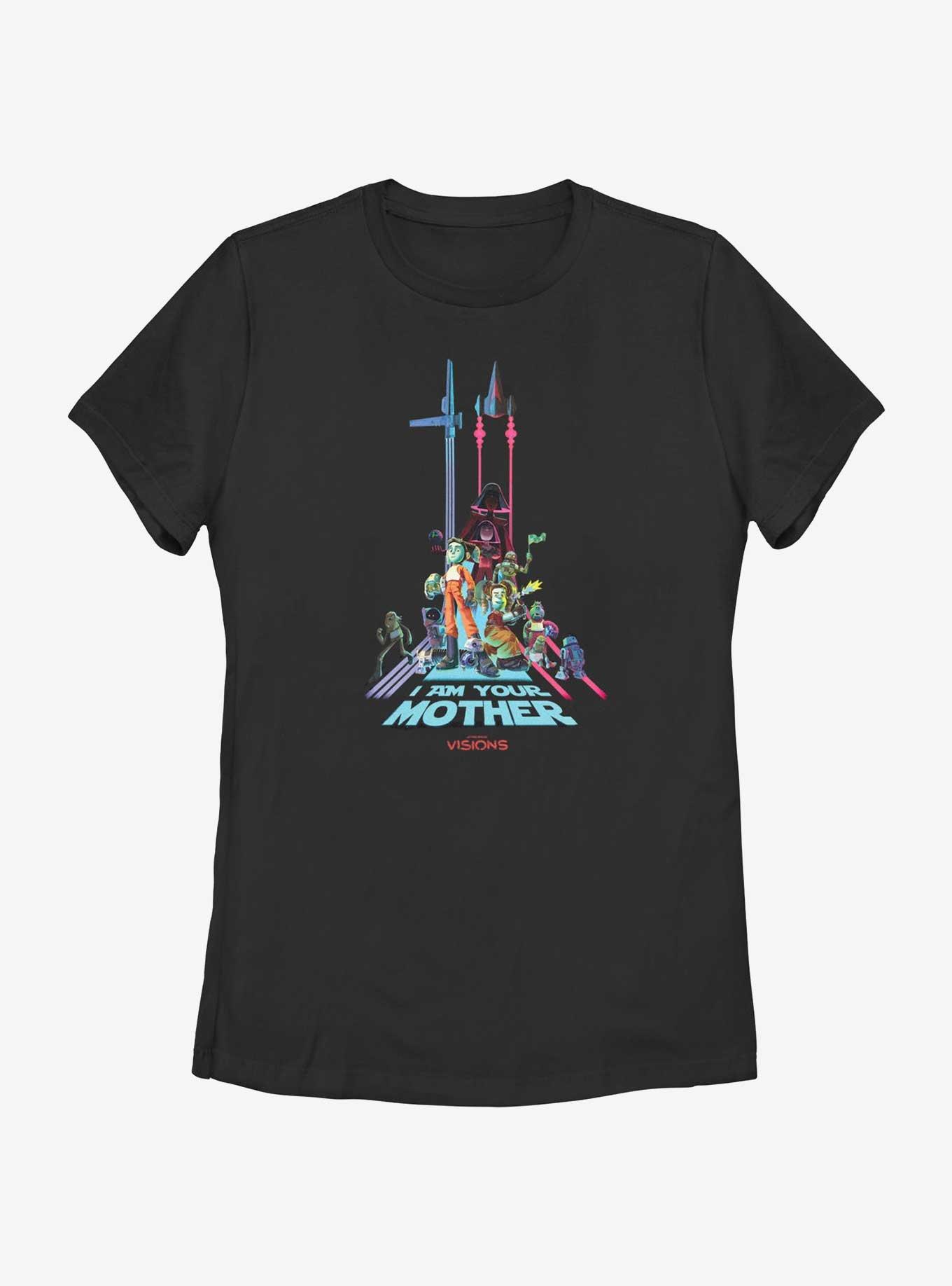 Star Wars: Visions I Am Your Mother Womens T-Shirt, BLACK, hi-res