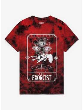 The Exorcist: Believer Tarot Card Tie-Dye Boyfriend Fit Girls T-Shirt, , hi-res