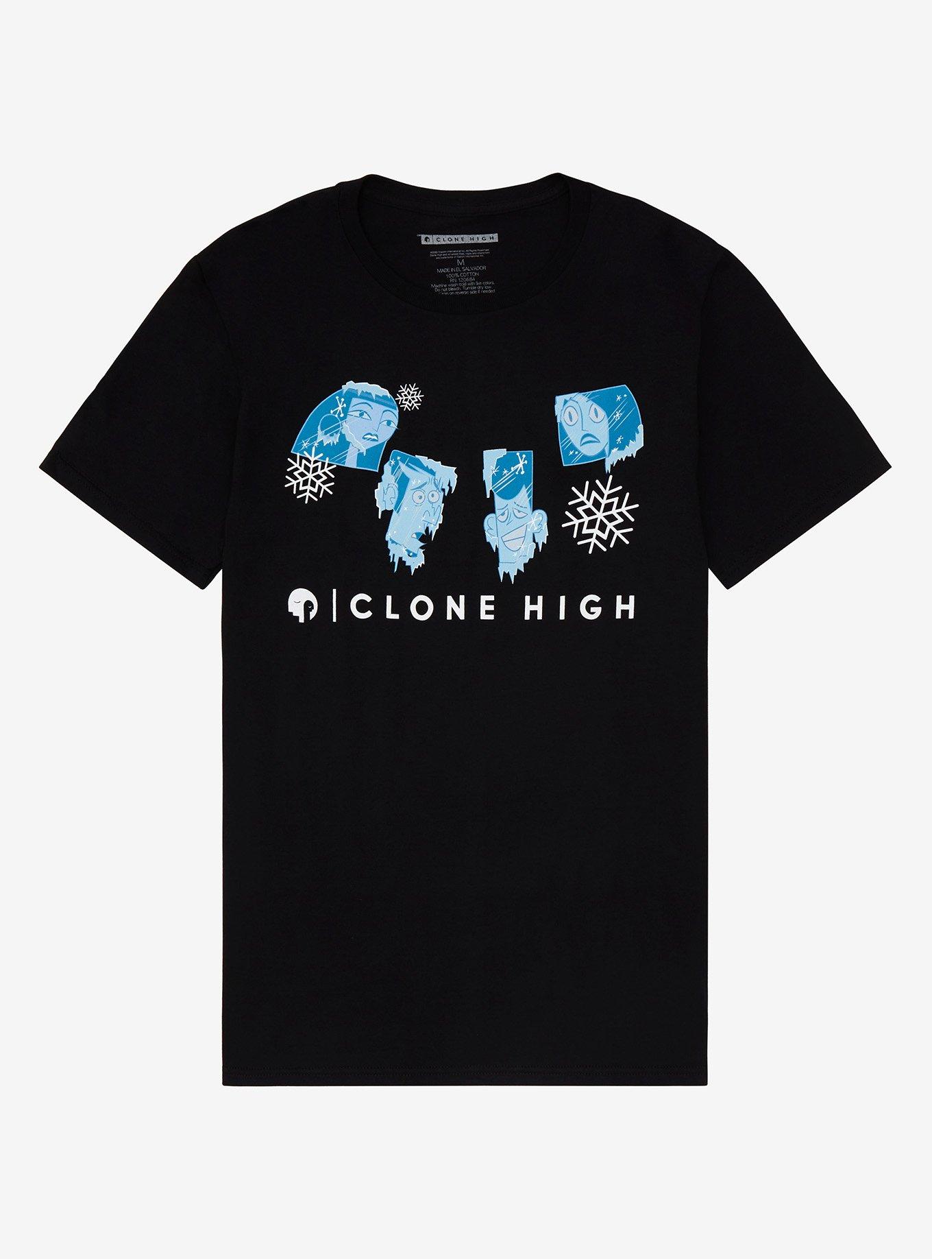 Clone High Frozen Group T-Shirt, BLACK, hi-res