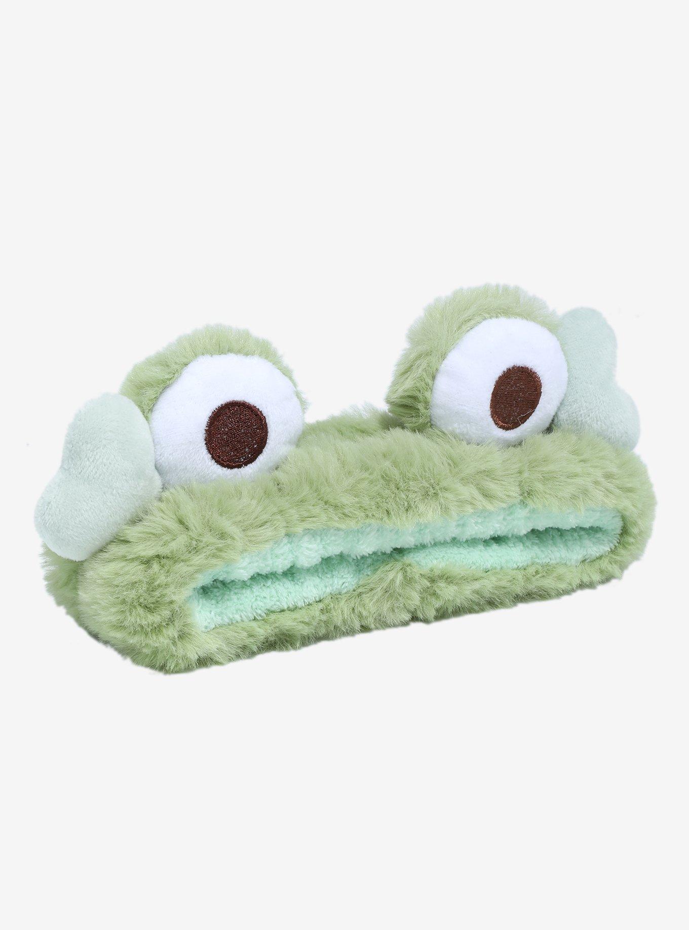 Fuzzy Frog Eyes Spa Headband, , hi-res