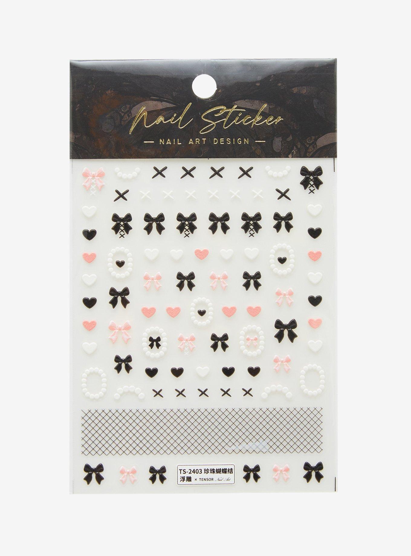 6 Sheets Playboy Nail Decals