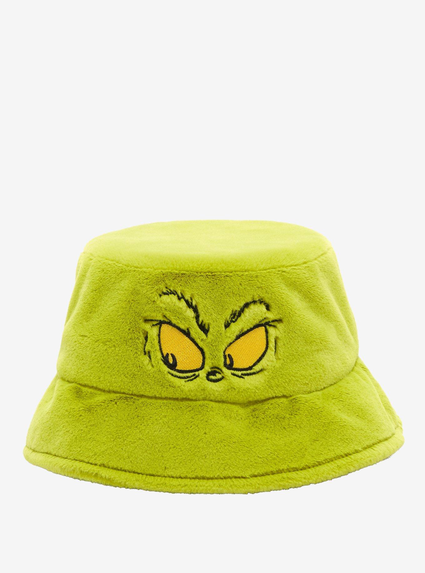 How The Grinch Stole Christmas! Eyes Fuzzy Bucket Hat, , hi-res