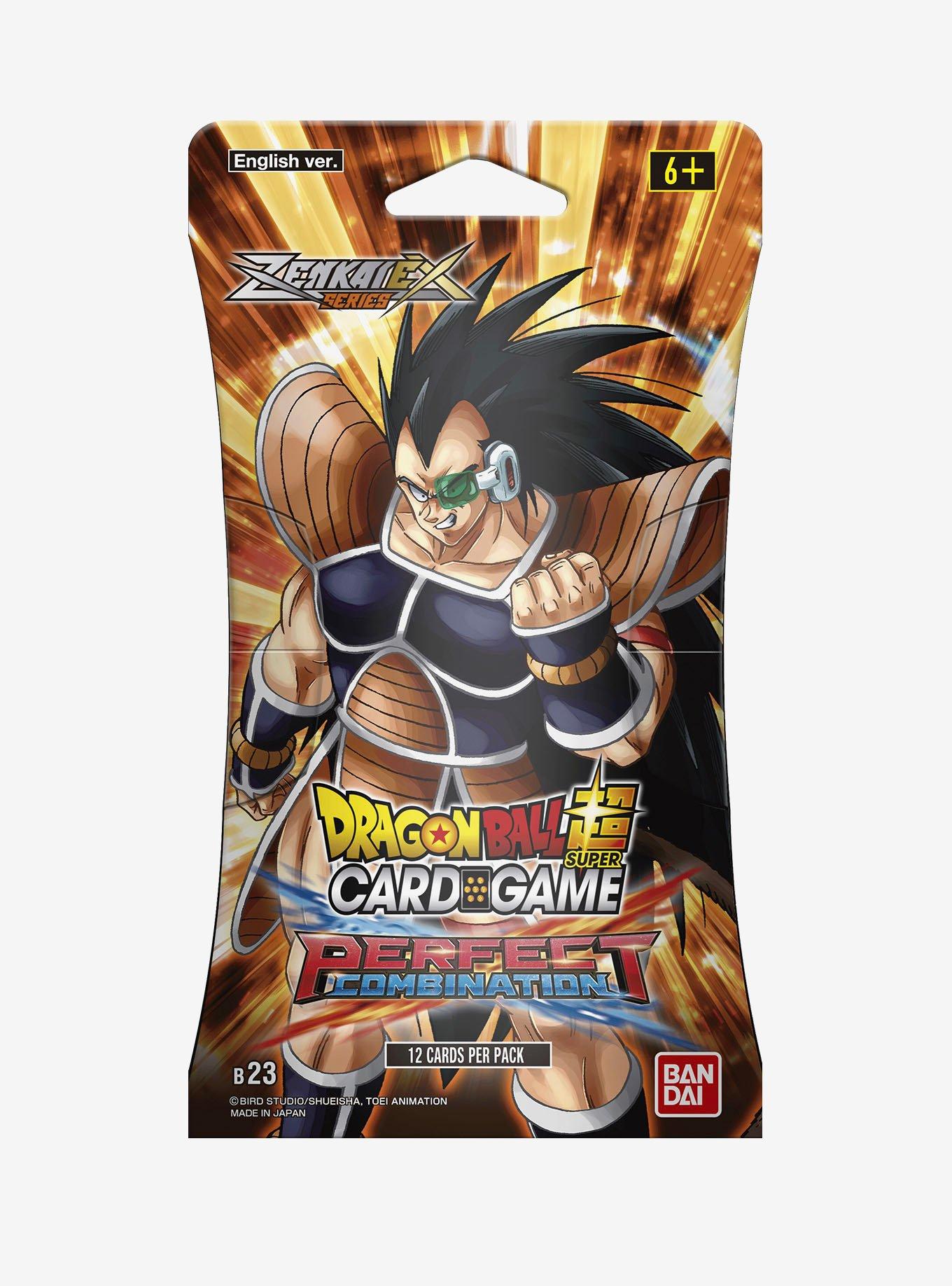 Dragon Ball Z Super Card Game Perfect Combination Booster Pack