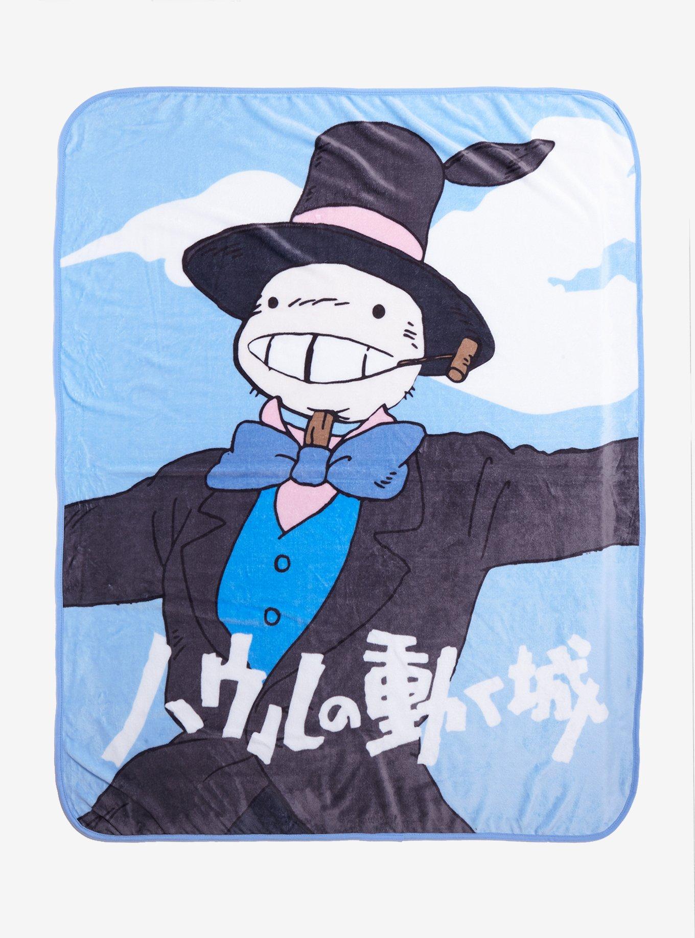 Hot Topic Studio Ghibli Howl's Moving Castle Turnip-Head Throw Blanket ...