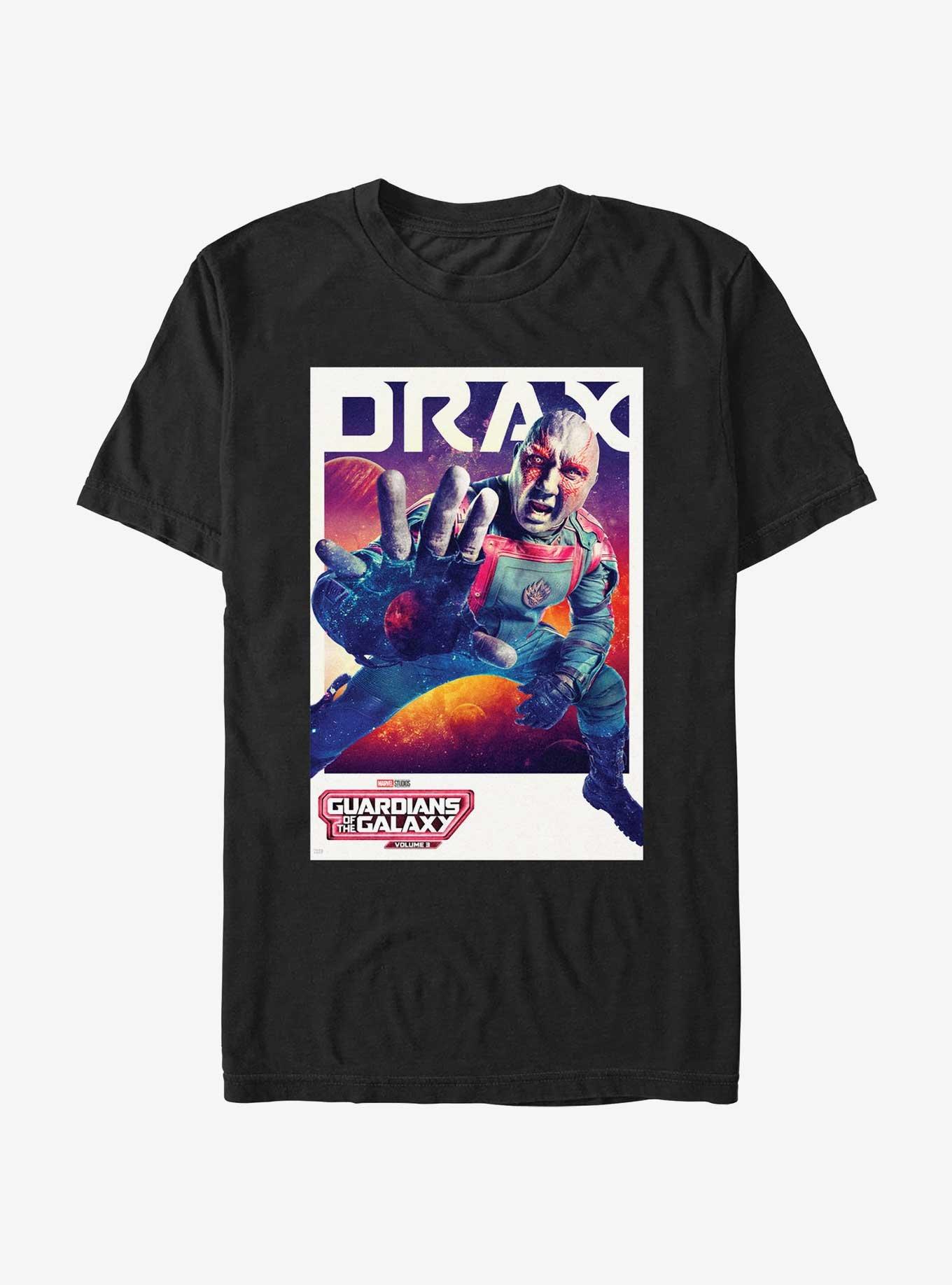 Guardians Of The Galaxy Vol. 3 Drax Poster T-Shirt