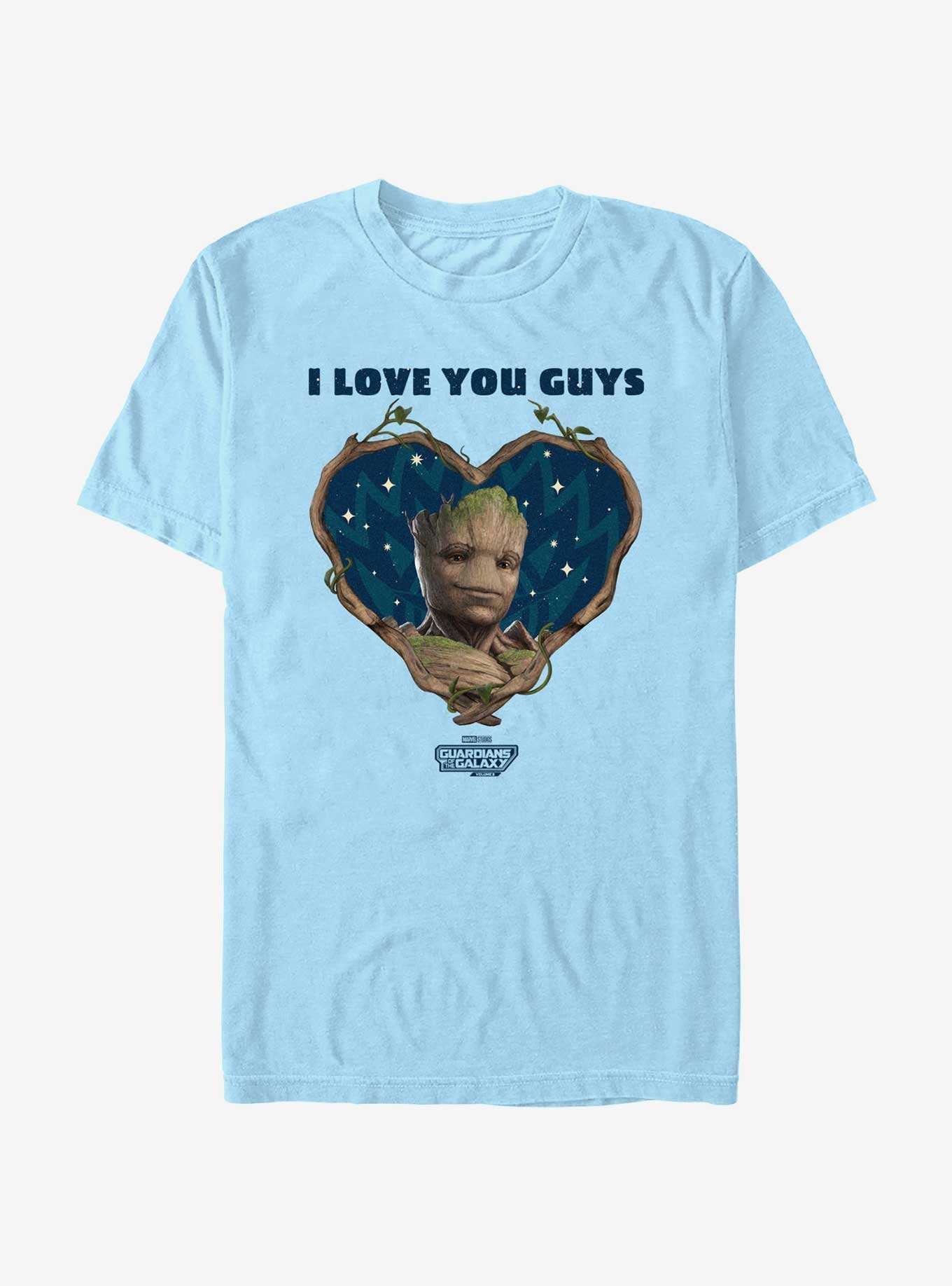 Guardians Of The Galaxy Vol. 3 I Love You Guys Groot T-Shirt, , hi-res