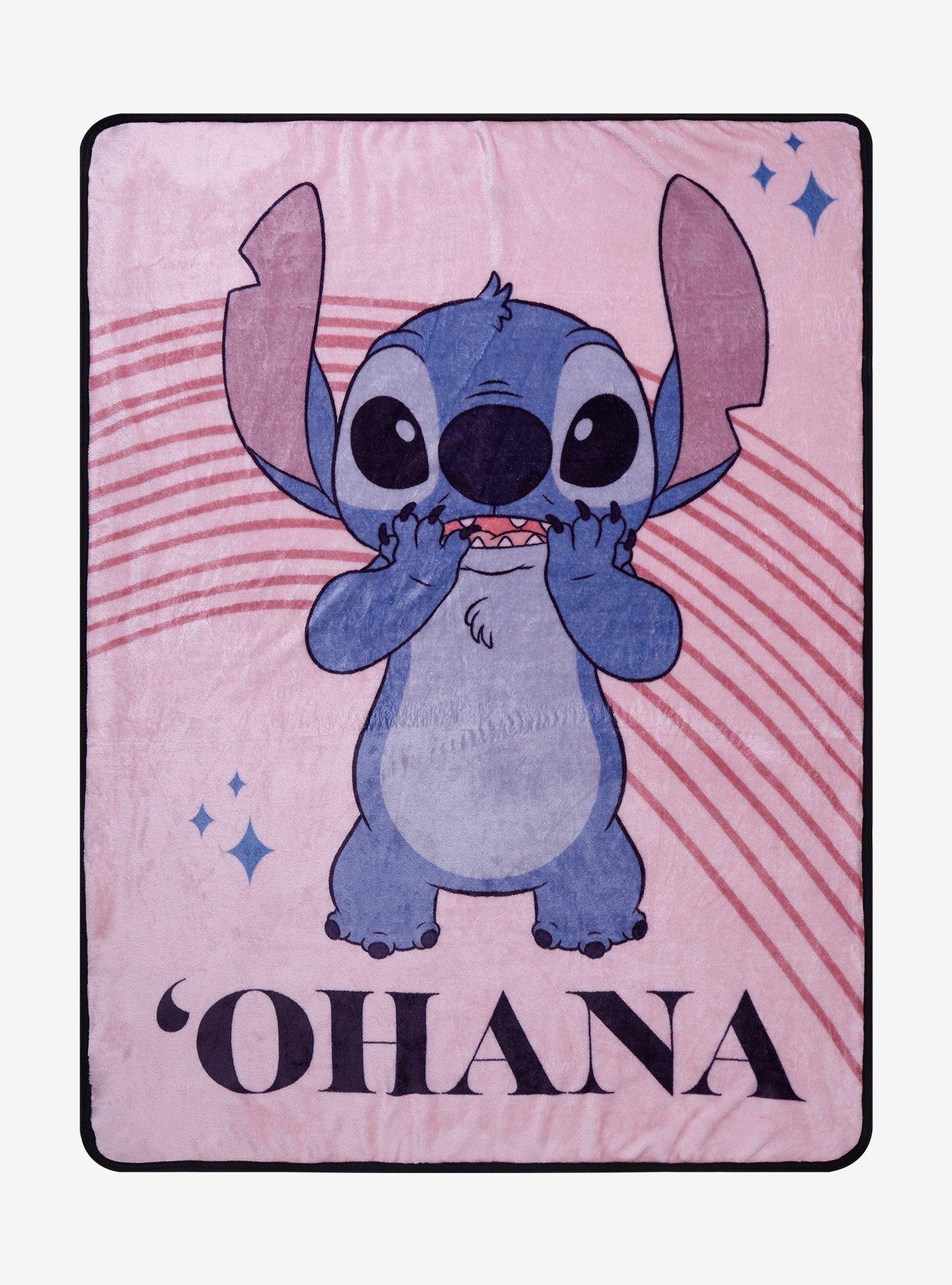 Disney Lilo & Stitch Ohana Throw Blanket, , hi-res