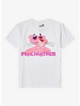 Pink Panther Heart Glasses Boyfriend Fit Girls T-Shirt, , hi-res