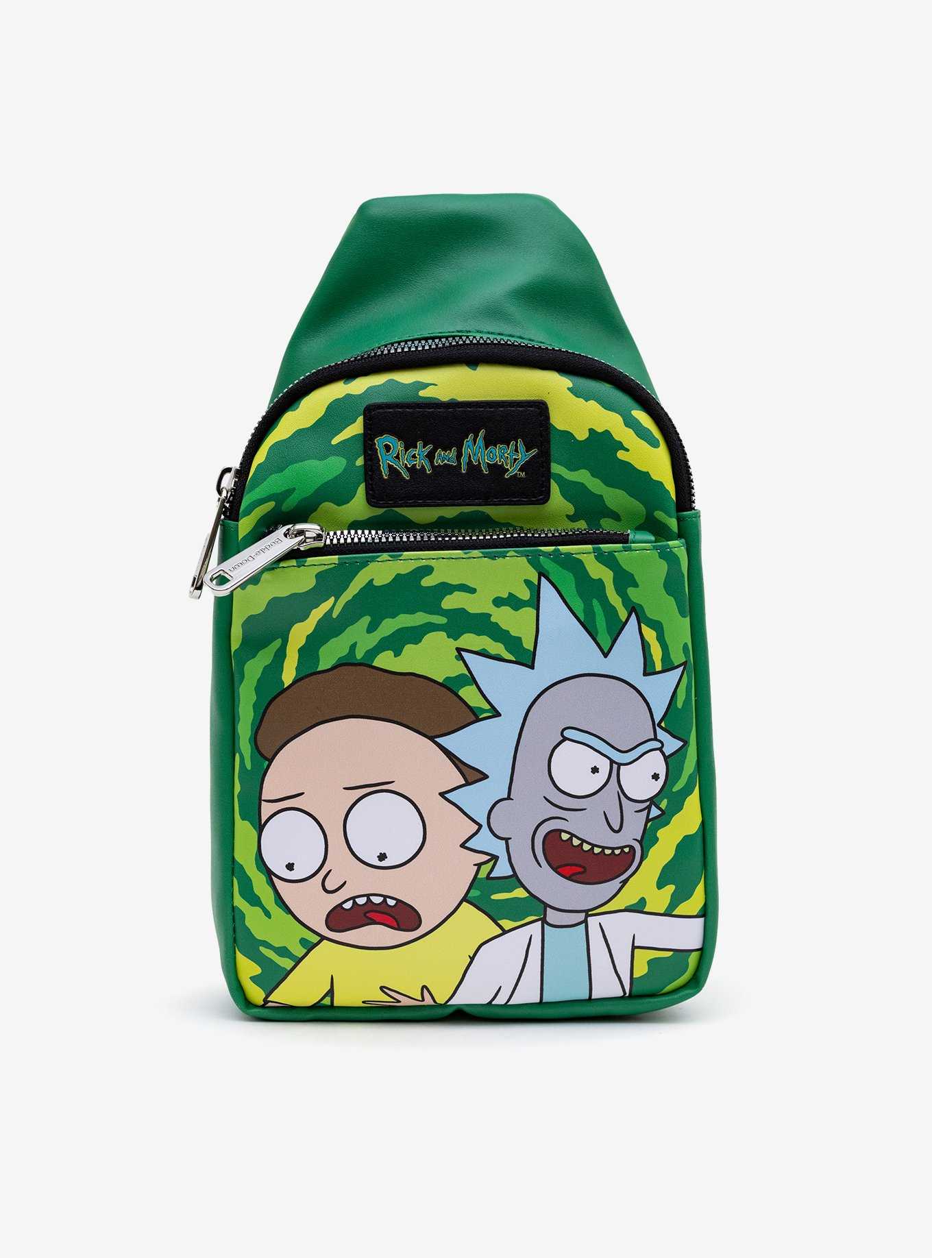 Rick & Morty Get Schwifty Portal Pose Crossbody Bag, , hi-res