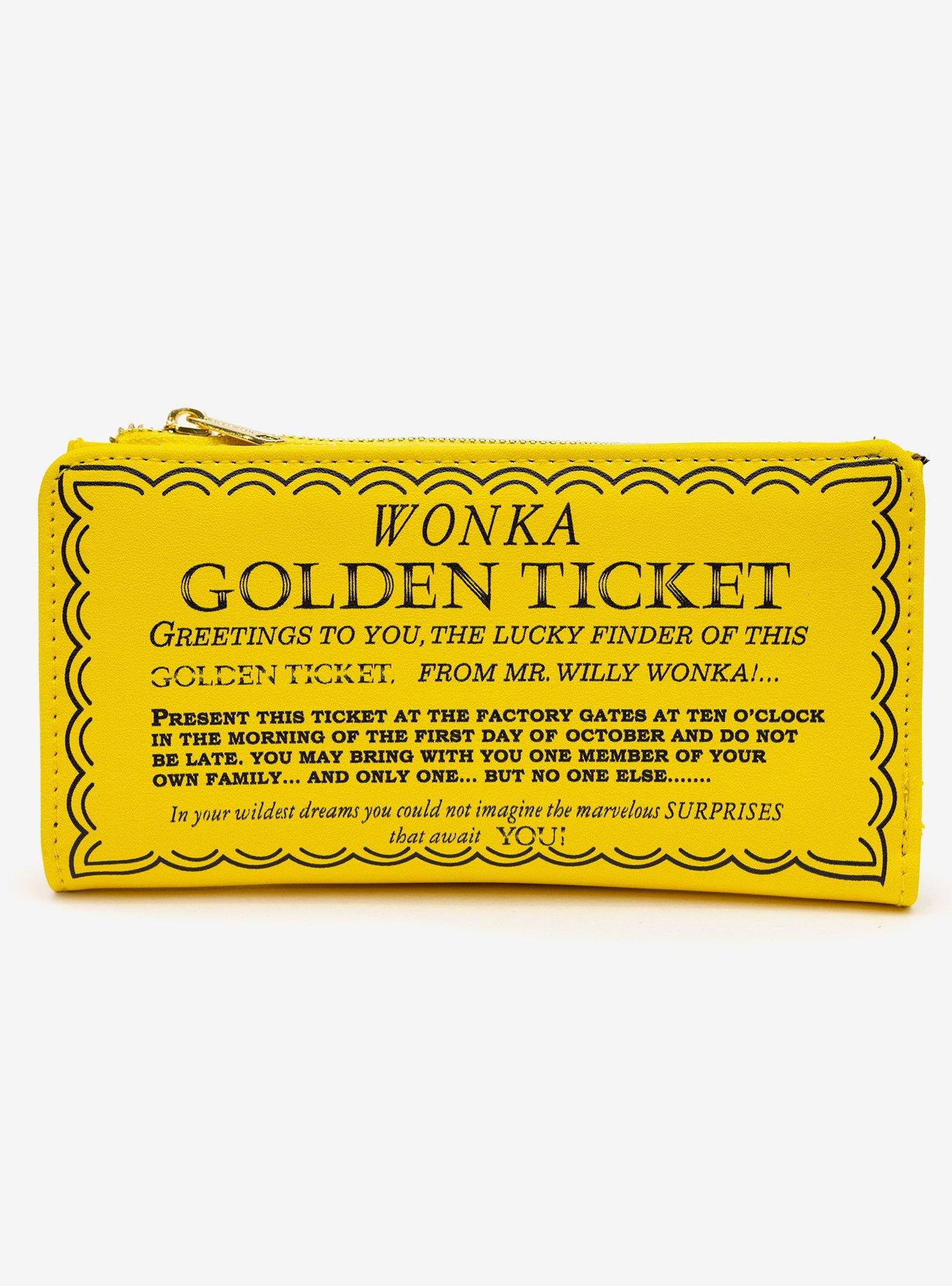 Wonka Golden Ticket' Poster, picture, metal print, paint by Willy Wonka and  Chocolate Factory