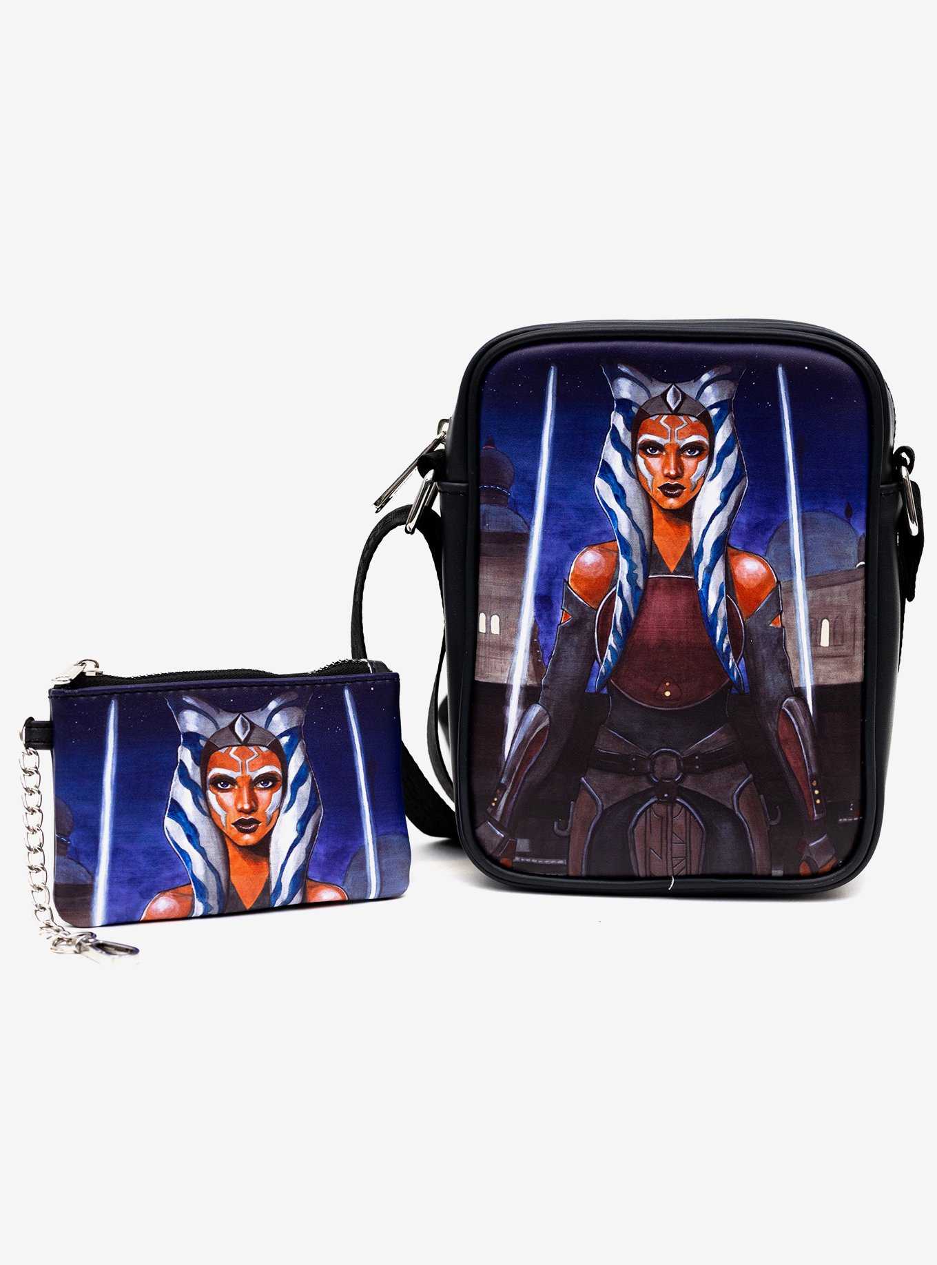 Star Wars Ahsoka Tano Pose & Icon Crossbody Bag and Wallet, , hi-res