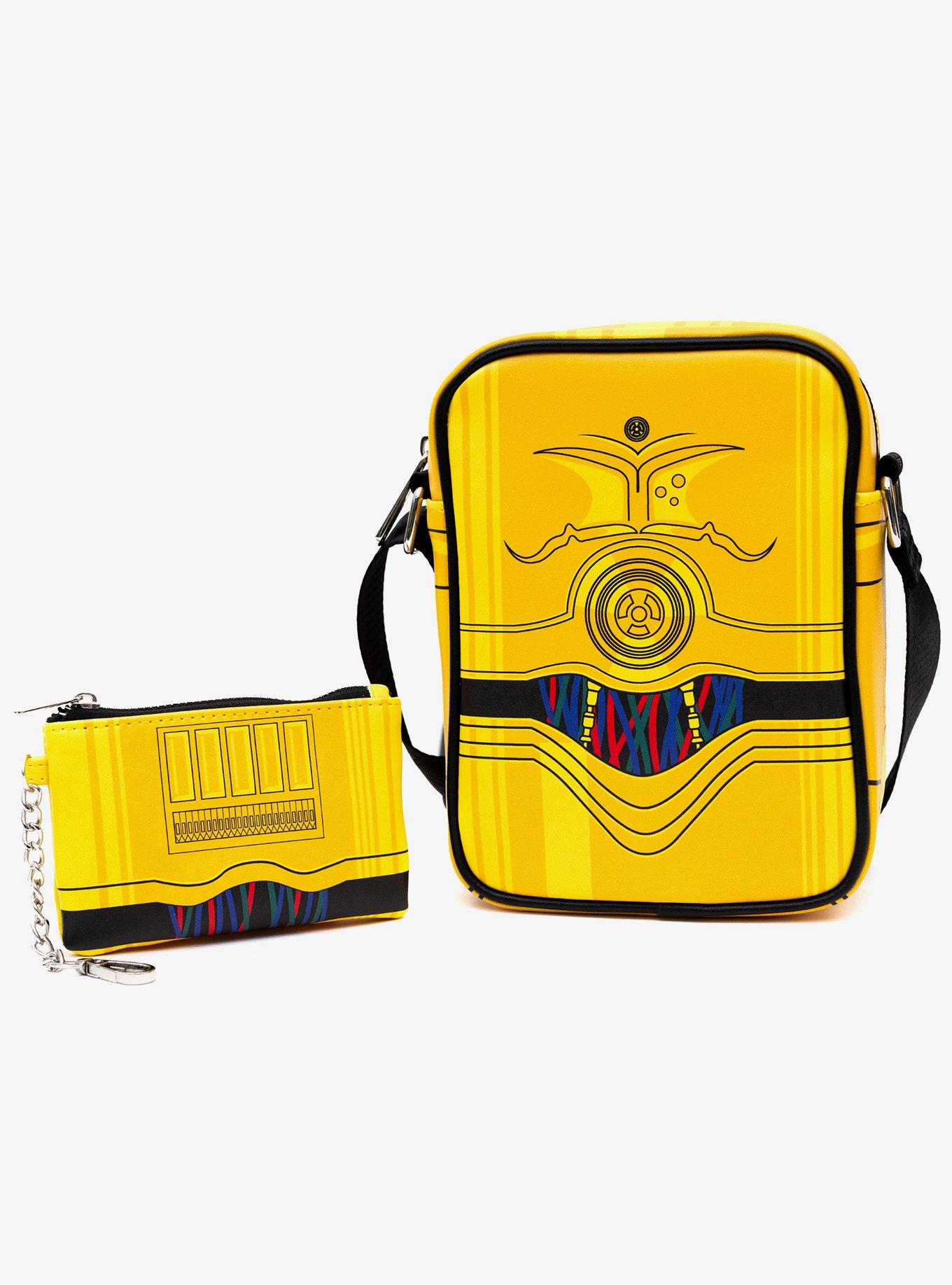 Star Wars C-3PO Droid Crossbody Bag and Wallet | Hot Topic
