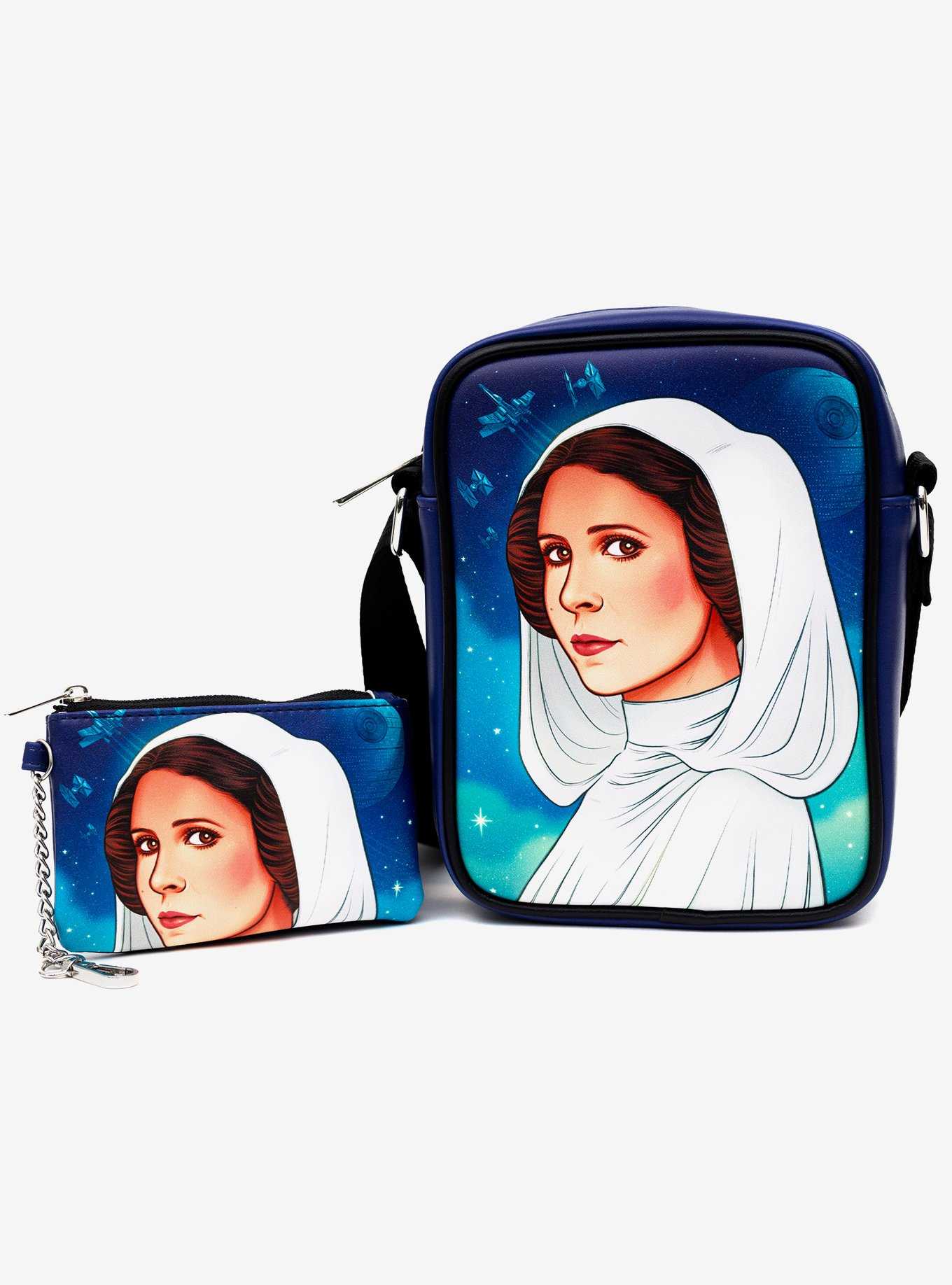 Star Wars Princess Leia Pose Crossbody Bag and Wallet, , hi-res