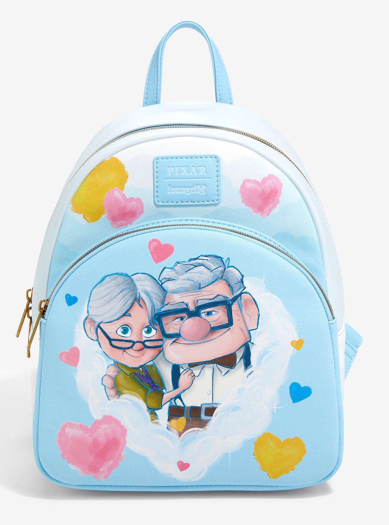 Loungefly Disney Pixar Up Carl Ellie Hearts Mini Backpack Hot Topic