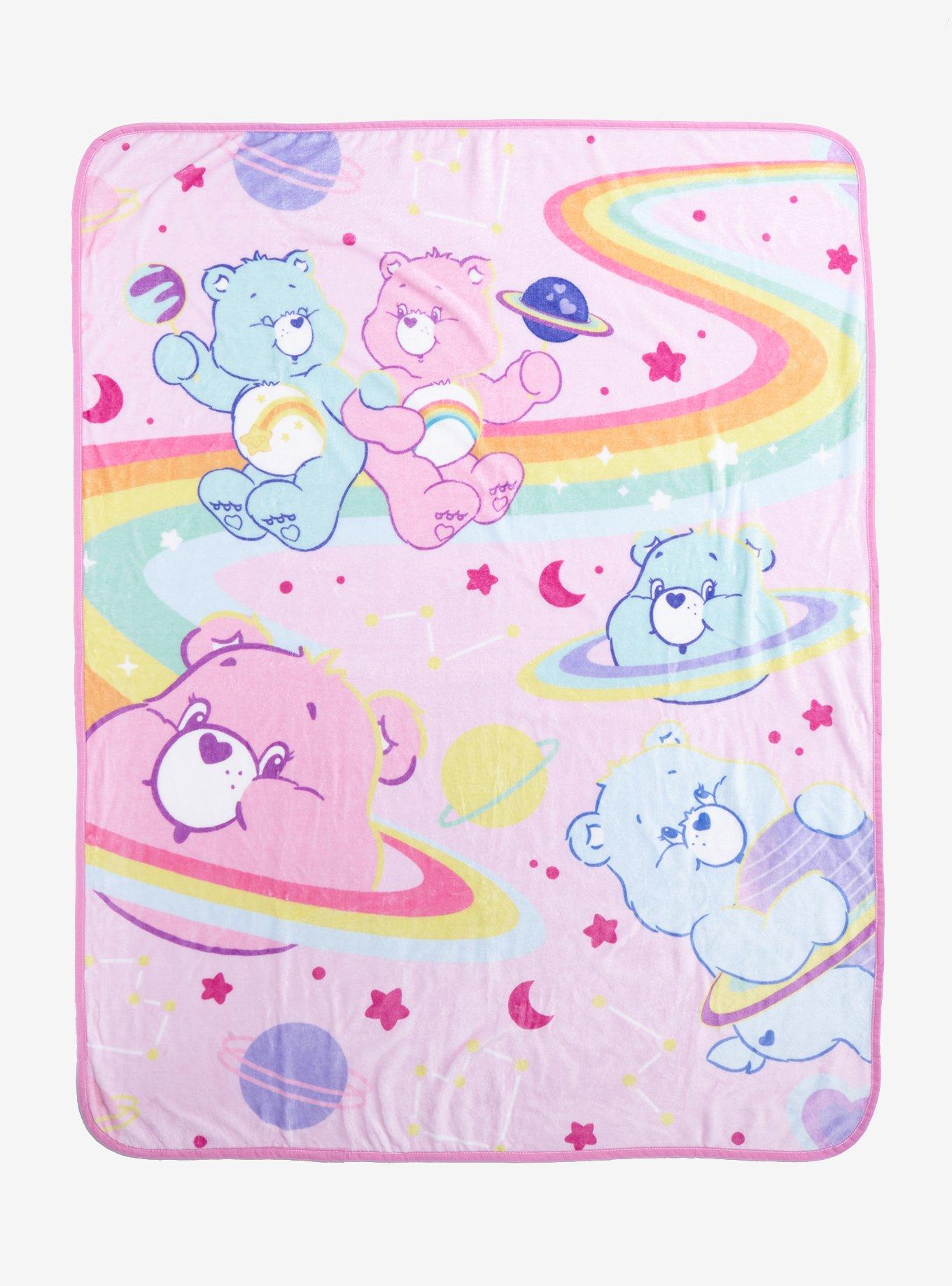 Care Bears Rainbow Planets Throw Blanket, , hi-res