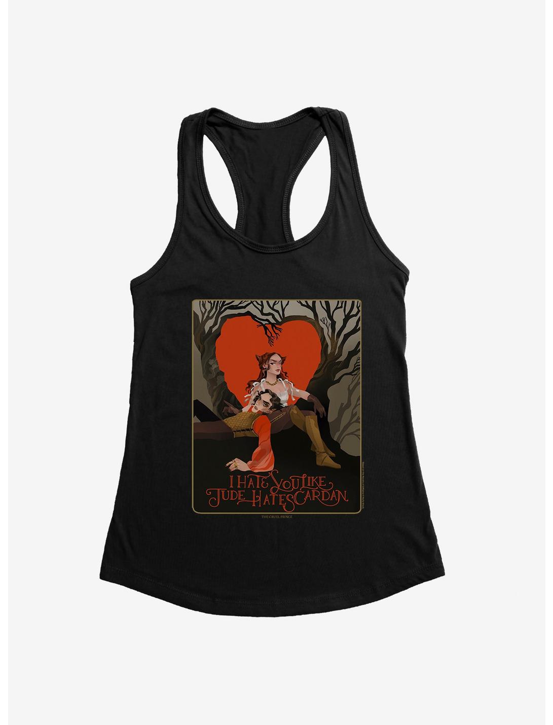 The Cruel Prince Sinister Enchantment Collection: Jude Hates Cardan Girls Tank , BLACK, hi-res