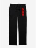 GBH Logo Pajama Pants, BLACK, hi-res