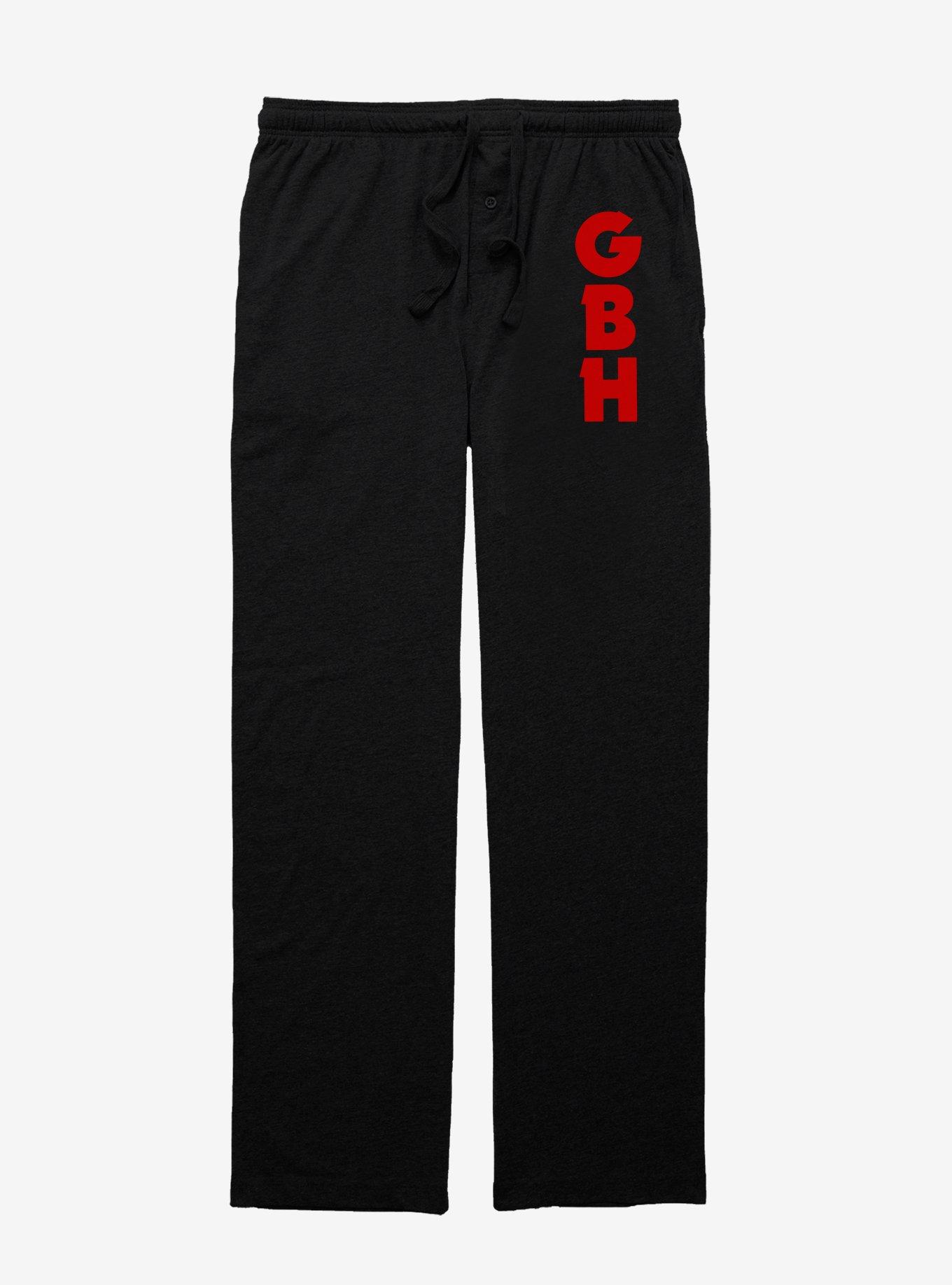 GBH Logo Pajama Pants, BLACK, hi-res