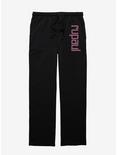 Ru Paul Logo Pajama Pants, BLACK, hi-res