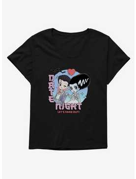 Universal Monsters Date Night Fang Out Womens T-Shirt Plus Size, , hi-res