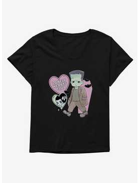 Universal Monsters Lonely Hearts Club Womens T-Shirt Plus Size, , hi-res