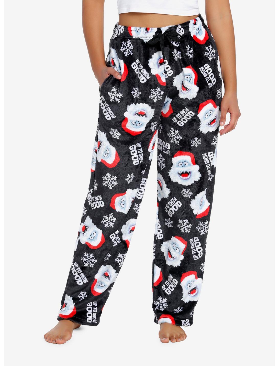 Rudolph The Red-Nosed Reindeer Bumble Plush Pajama Pants, BLUE, hi-res