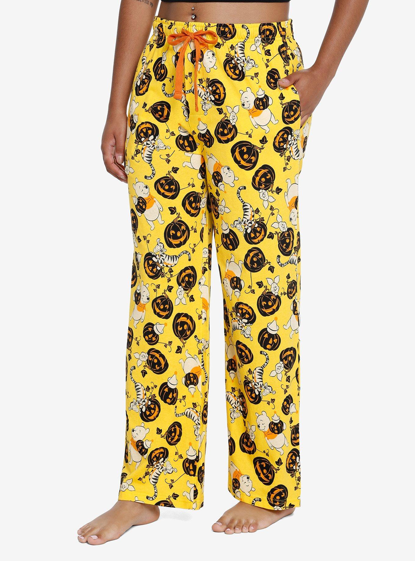 Disney Winnie The Pooh Pumpkins Pajama Pants