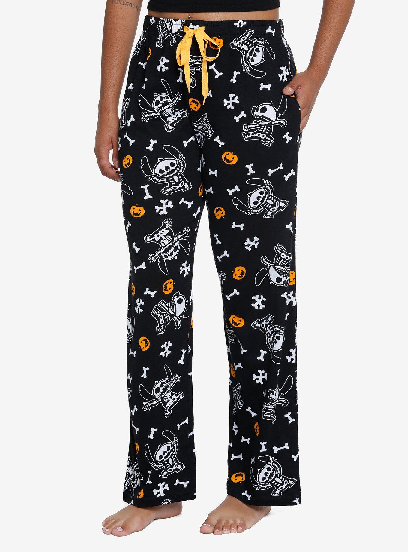 Disney Stitch Skeletons Pajama Pants - Wishupon